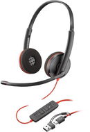 HP Poly BW 3220 USB-C HS+USB-C/A - Sluchátka