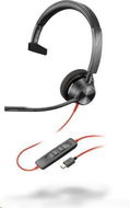 HP Poly Blackwire 3310 mono USB-C, USB-C/A adaptér - Slúchadlá