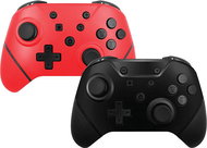 Armor3 NuChamp Wireless Controller Pack for Nintendo Switch (2in1) (Black, Red) - Gamepad