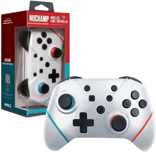 Armor3 NuChamp Wireless Controller for Nintendo Switch (White) - Gamepad - Hauptbild