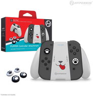 Hyperkin Pupper Nintendo Switch Joy-Con Controller Grip + Thumb Grips (4x) - Gamepad