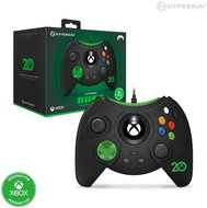 Hyperkin Duke Wired Controller (Xbox 20th Ann. LE) (Black) Officially Licensed by Xbox - Gamepad