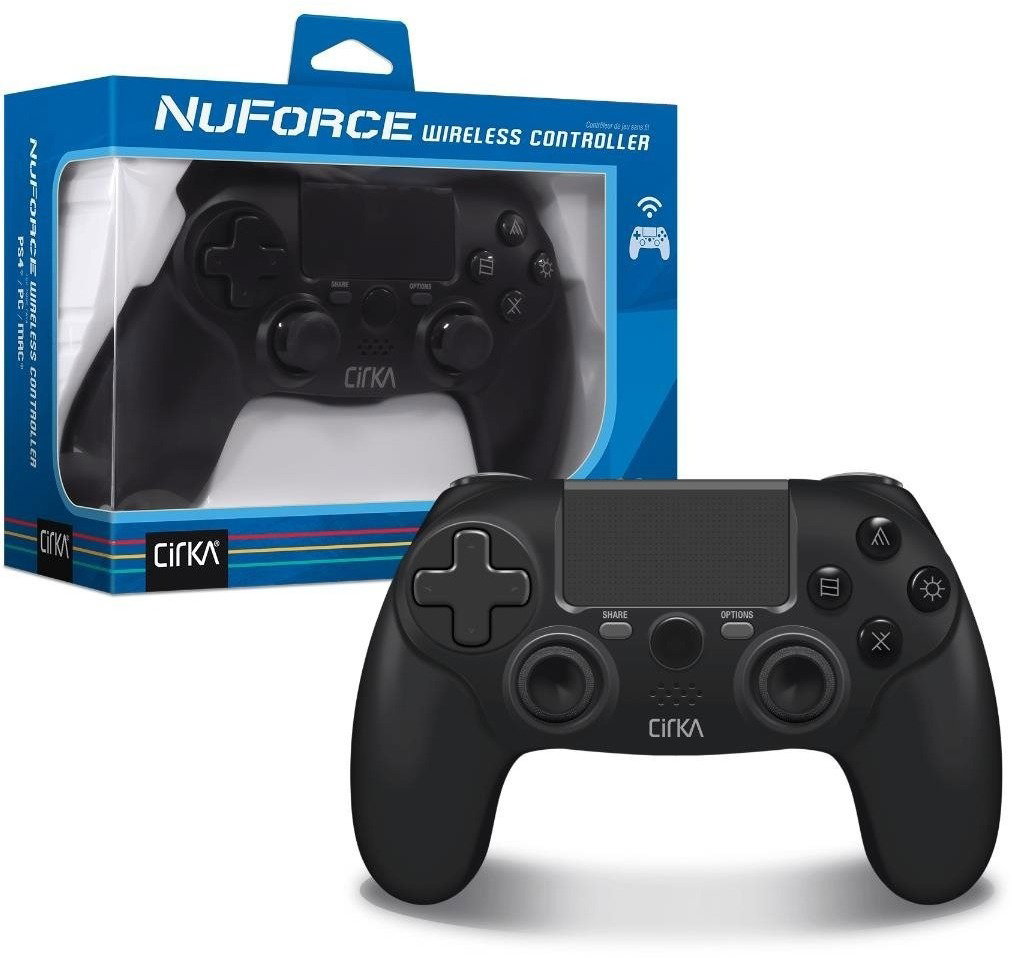 Hyperkin Cirka NuForce Wireless Game Controller for PS4/PC/Mac (Black)