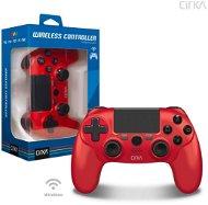 Cirka NuForce Wireless Game Controller for PS4/PC/Mac (Red) - Gaming-Controller