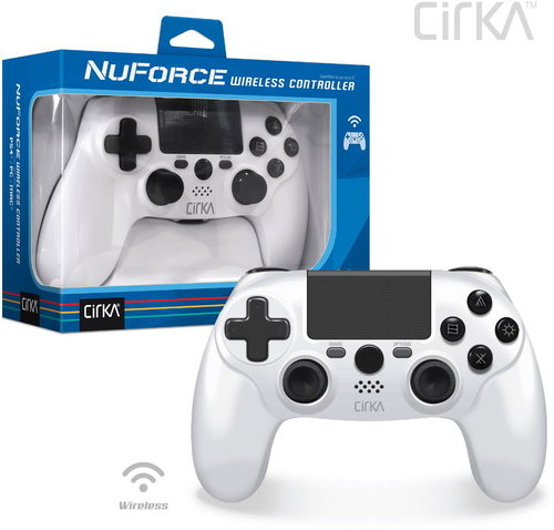 Cirka NuForce Wireless Game Controller for PS4/PC/Mac (White) Hauptbild Cirka NuForce Wireless Game Controller for PS4/PC/Mac (White) - Gaming-Controller - Hauptbild