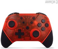 Armor3 NuChamp Wireless Controller for Nintendo Switch (Ruby Red) - Gaming-Controller