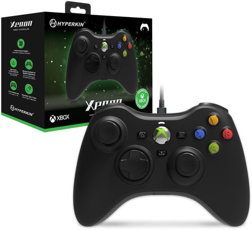 Hyperkin Xenon Wired Controller (Black) Officially Licensed by Xbox Hauptbild Hyperkin Xenon Wired Controller (Black) Officially Licensed by Xbox - Gamepad - Hauptbild