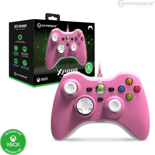 Hyperkin Xenon Wired Controller (Pink) Officially Licensed by Xbox - Gamepad - Main image