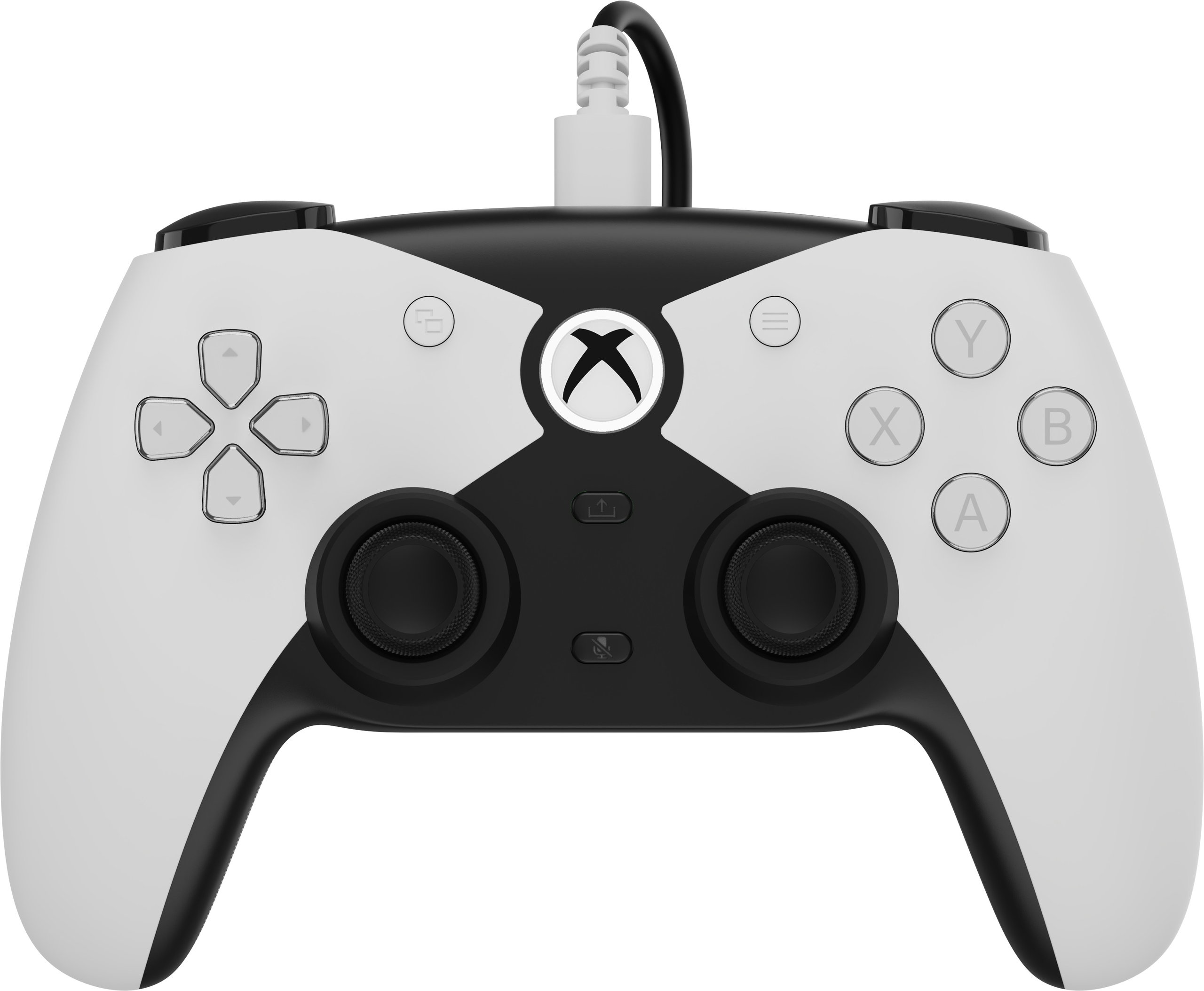Hyperkin Competitor Wired Controller for Xbox Series|One/Win 11|10 (White) Licensed by Xbox