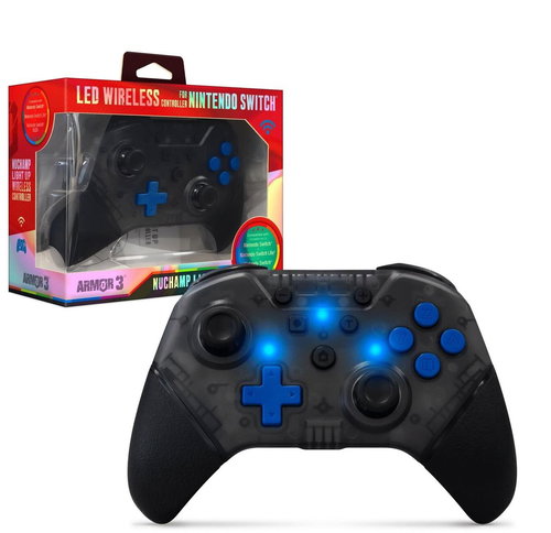 Armor3 NuChamp Wireless Controller for Nintendo Switch (Grey LED) - Gamepad - Hauptbild
