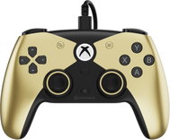 Hyperkin Competitor Wired Controller for Xbox Series|One/Win 11|10 (Gold) Licensed by Xbox - Gamepad