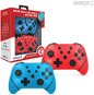 Herný ovládač Armor3 NuChamp Wireless Controller Pack for Nintendo Switch (2in1) (Blue, Red)  - Herní ovladač