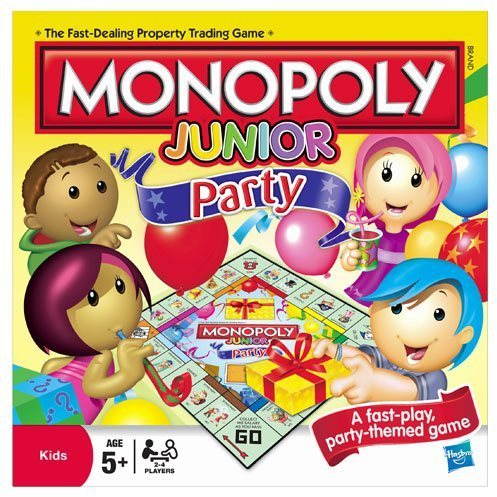 Monopoly Junior Party - Spoločenská hra - Hlavný obrázok