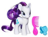  My Little Pony Ponies with glittering manes Rarity  - Game Set