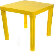 Sárga kerti asztalka - Gyerek asztal