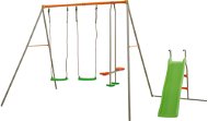 Swing 2 seats and rocking slide + slide 180 cm - Swing