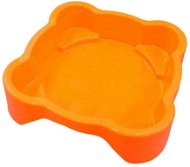 Sandpit - Pool Square without Cover Orange - Sandpit