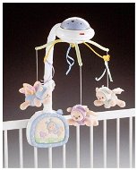 Fisher Price Carousel butterflies above bed - Cot Mobile