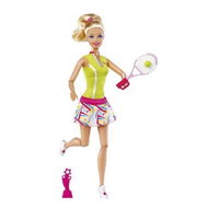 Barbie Sportovní hvězda tenis - Doll