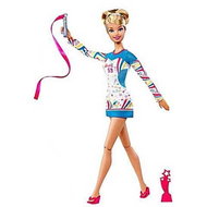 Barbie Sportovní hvězda gymnastika - Doll