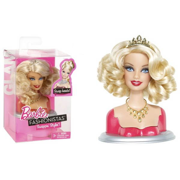 Barbie swappin heads hot sale