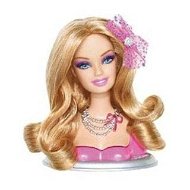 Barbie Fashionistas Swappin Styles hlava - Sweetie - Doll
