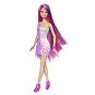Barbie Dlouhovláska fialové vlasy - Doll
