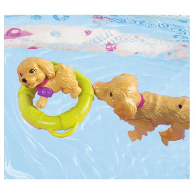 Barbie discount swimming dog