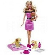 Barbie a štěňátka - Panenka