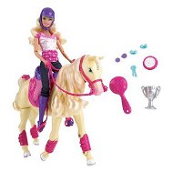 Barbie a kůň šampion - Puppe