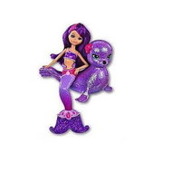 Barbie Mini mořská víla s tuleněm - Doll