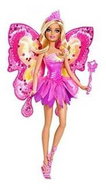 Barbie Víla kamarádka v růžovém - Doll