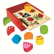 Bino Krabička s tvarmi – Krtko - Didaktická hračka