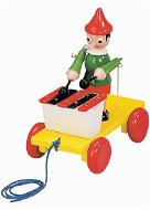 Bino Pinocchio with Xylophone - Push and Pull Toy