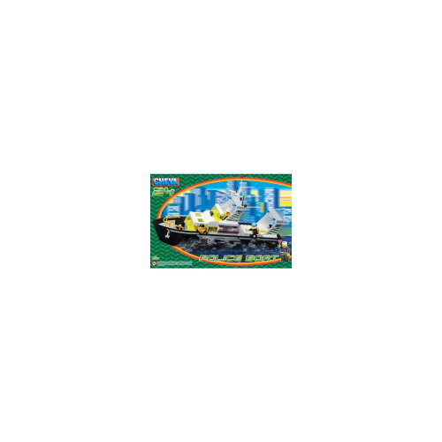 Cheva 24 police boats with motorized 1.5 - Building Set - Main image