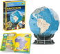 3D puzzle CUBICFUN 3D puzzle Glóbus (stírací) 32 dílků - 3D puzzle