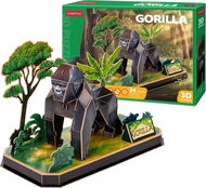 CUBICFUN 3D puzzle Gorila 34 dílků - 3D puzzle