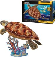3D Puzzle CUBICFUN 3D puzzle National Geographic: Mořská želva 31 dílků - 3D puzzle