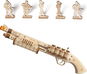 ROBOTIME Rokr 3D dřevěné puzzle Brokovnice Terminator M870 172 dílků - 3D puzzle