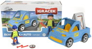 Igráček - Řemeslník + auto + doplňky - -