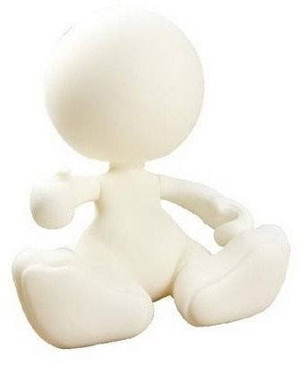 EMPY Sitting Boy with Ball Head, Paints, Brush - Creative Kit - Main image