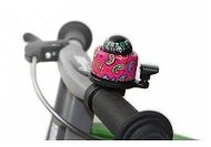 FirstBike kompas ružový - Zvonček na bicykel