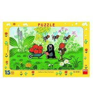 Dino Puzzle Kisvakond kirándul - Puzzle