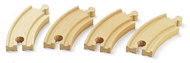 Brio Koleje krátké zatáčky - Rail Set Accessory