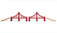 Brio World 33683 Double suspension bridge - Rail Set Accessory