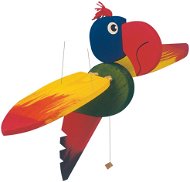 Woody Veľký lietacie papagáj - Dekorácia do detskej izby