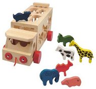 Woody Truck állatokkal - Játékszett