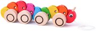  Wooden Pull-along centipede  - Push and Pull Toy