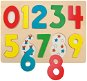 Woody Puzzlebrett - 9 Zahlen zum einfügen, Puzzlespiel aus Holz - Puzzle