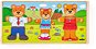 Woody Bear Familie - Puzzle
